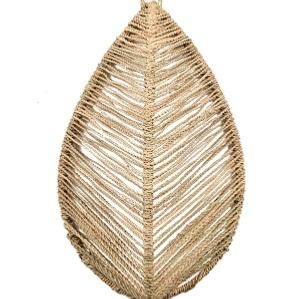 Applique Tressée en corde de palmier 45x25cm
