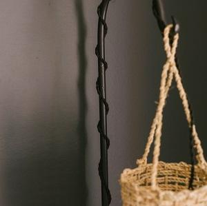  Suspension I CHUGA en Corde de Palmier 20x15cm