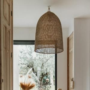 Luminaire COSEI en Corde de Palmier 90cm