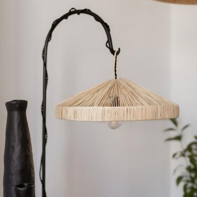  Suspension Parasol 40cm en Raphia