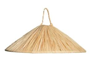  Suspension Parasol 28cm en Raphia