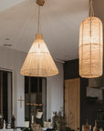 Suspension tressée en Raphia SAN 45cm - COSYDAR