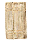 Applique tressée en corde de palmier HEN 30x20cm - COSYDAR