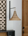 Suspension tressée en Corde de Palmier ARAIG S 30x18cm - COSYDAR