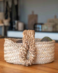 Panier tressé en fibres naturelles - COSYDAR