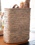 Panier tressé mural en feuille de palmier - COSYDAR