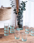 6 Verres Beldi Soufflé 12cm - COSYDAR