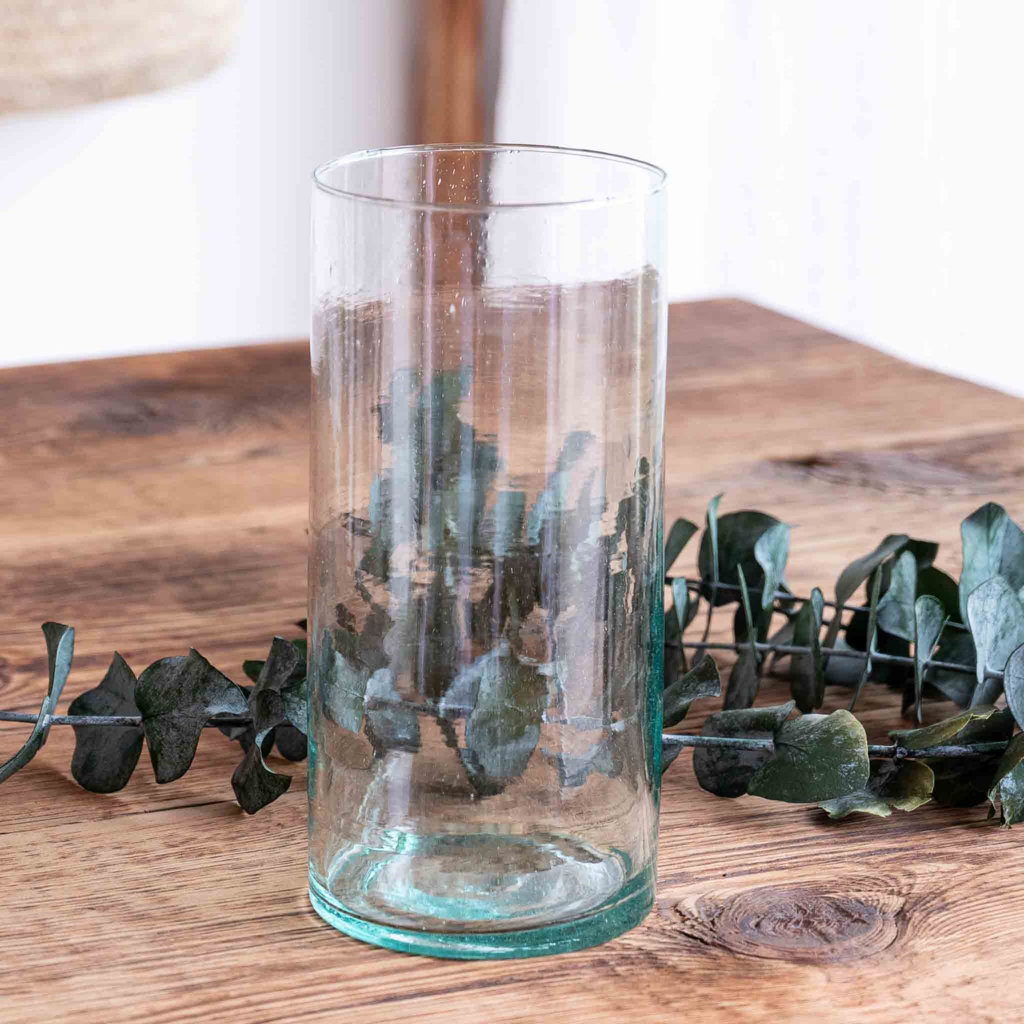 Vase Cylindrique en Verre Recyclé BELDI - COSYDAR