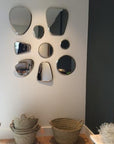 Miroir Trapèze Artisanal en Maillechort 28x20cm - COSYDAR