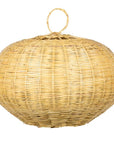 Suspension artisanale Boule en osier 60cm - COSYDAR