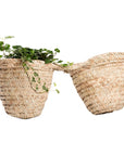 Panier de rangement décoratif en fibres naturelles tressé à la main COSYDAR