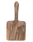 Planche artisanale en bois de noyer avec long manche