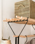Portant à Vêtements avec Étagère Supérieure - COSYDAR