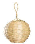 Suspension Boule en osier 20cm - COSYDAR