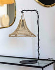 Suspension tressée en Corde de Palmier ARAIG S 30x18cm - COSYDAR