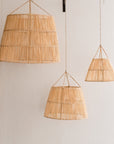 Suspension tressée en Raphia TERA 30cm - COSYDAR