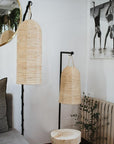 Suspension tressée en Raphia TUBE 64cm - COSYDAR