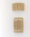 Applique tressée en corde de palmier KUR 25x15cm - COSYDAR