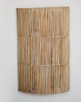 Applique tressée en Raphia Naturel SAIKO 29x18cm - COSYDAR