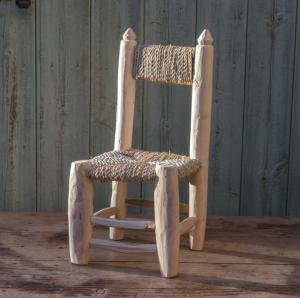 Petite Chaise en bois brut - COSYDAR