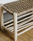 Banc Avec Rangement en Bois - COSYDAR