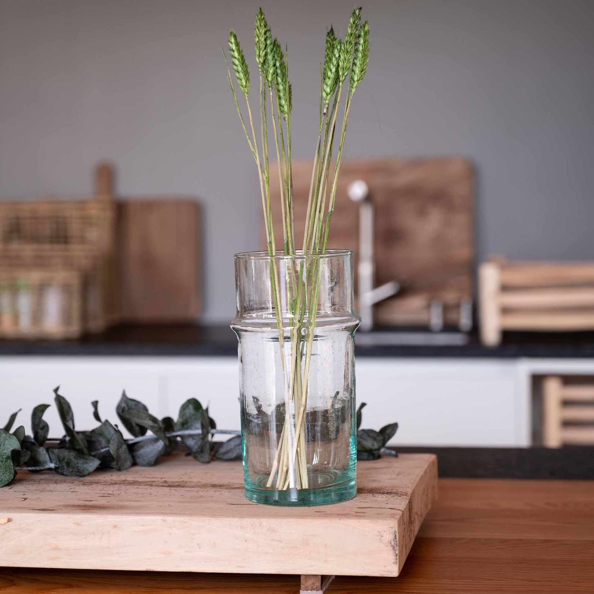 Carafe Beldi en Verre Recyclé 20x9cm - COSYDAR
