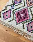 Tapis Éthnique Coloré 125x110cm