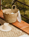 Chapeau de Paille Tressé - Rond - COSYDAR