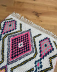 Tapis Éthnique Coloré 125x110cm