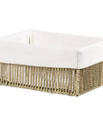 Corbeille Tressée en fibre naturelle OWA L