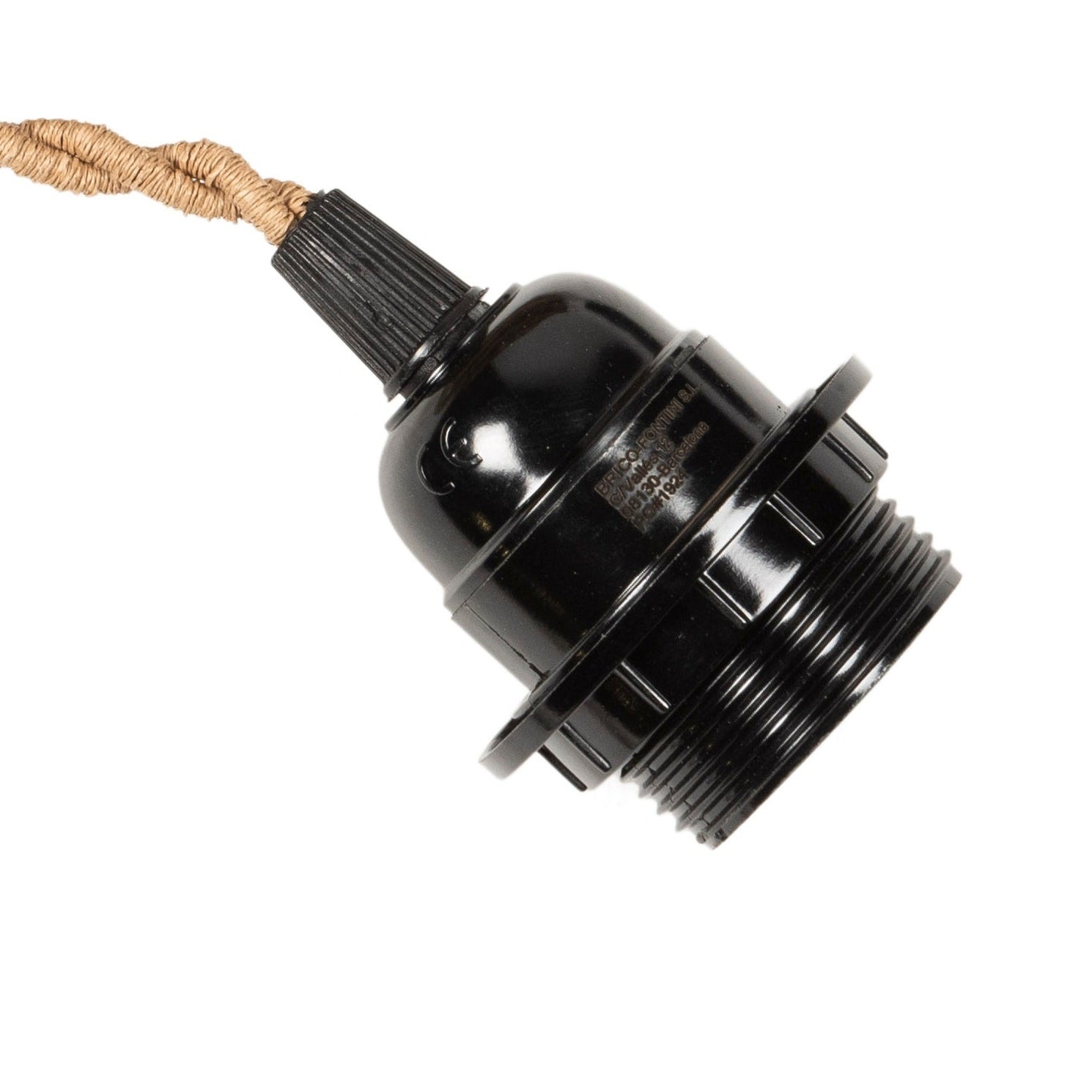 Douille avec bague noir