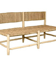 Fauteuil en Bois et Fibre CHIKA 145 cm - COSYDAR