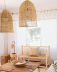 Fauteuil en Bois et Corde ROSE - COSYDAR