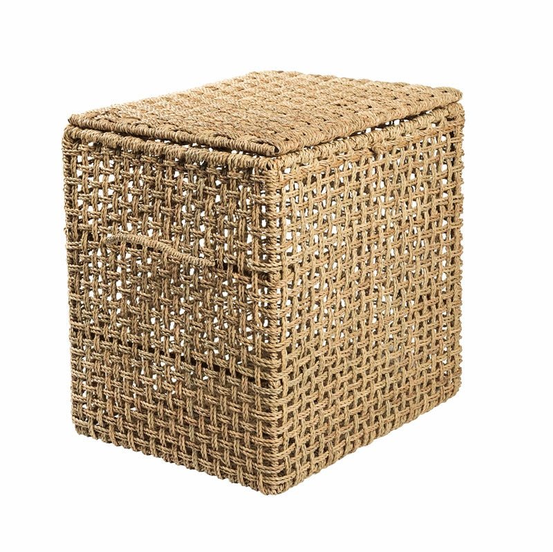 Malle de Rangement KAI tressée en corde de palmier - COSYDAR