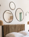 Miroir Rond en Acier Forgé - 78cm - COSYDAR