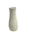 Vase en Céramique Blanc H 36cm SHOK - COSYDAR