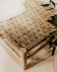 Grande Banquette en Bois et Corde - COSYDAR