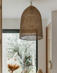 Suspension tressée en Corde de Palmier COSEI 75x55cm - COSYDAR