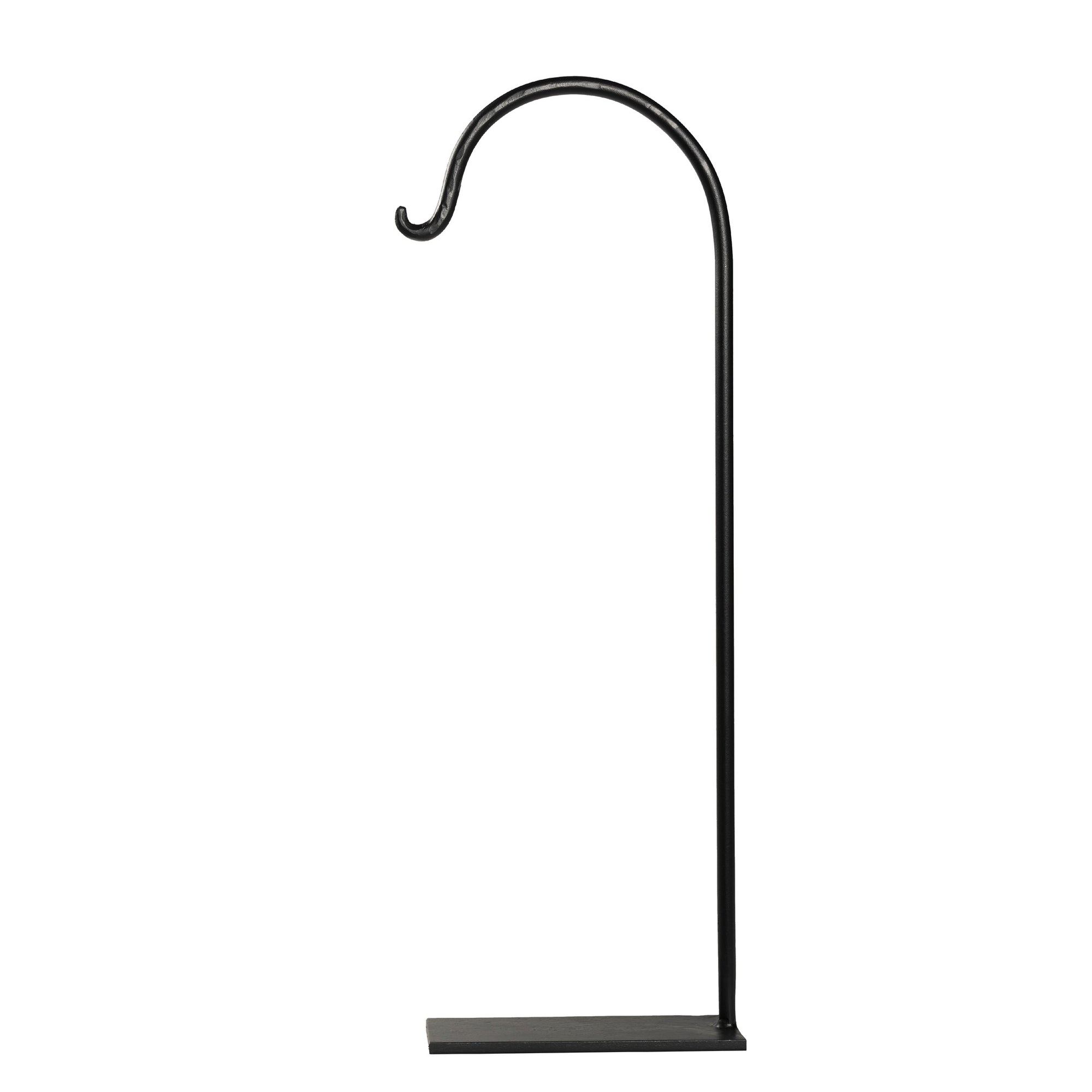 Base support lampe de table TEKU métal noir 60cm - structure seule sans abat-jour