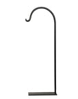 Base support lampe de table TEKU métal noir 60cm - structure seule sans abat-jour