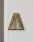 Applique Tressée en corde de Palmier KONO 29x19cm - COSYDAR