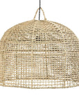 Suspension coupole tressée en Corde de Palmier naturelle -BOR 55x40cm - COSYDAR