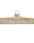 Suspension tressée en Corde de Palmier TAIY 80x20cm - COSYDAR