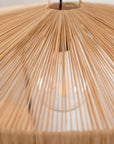 Suspension tressée en Raphia PARASOL 40cm - COSYDAR