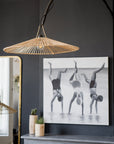 Suspension tressée en Corde de Palmier Parasol 62cm - COSYDAR