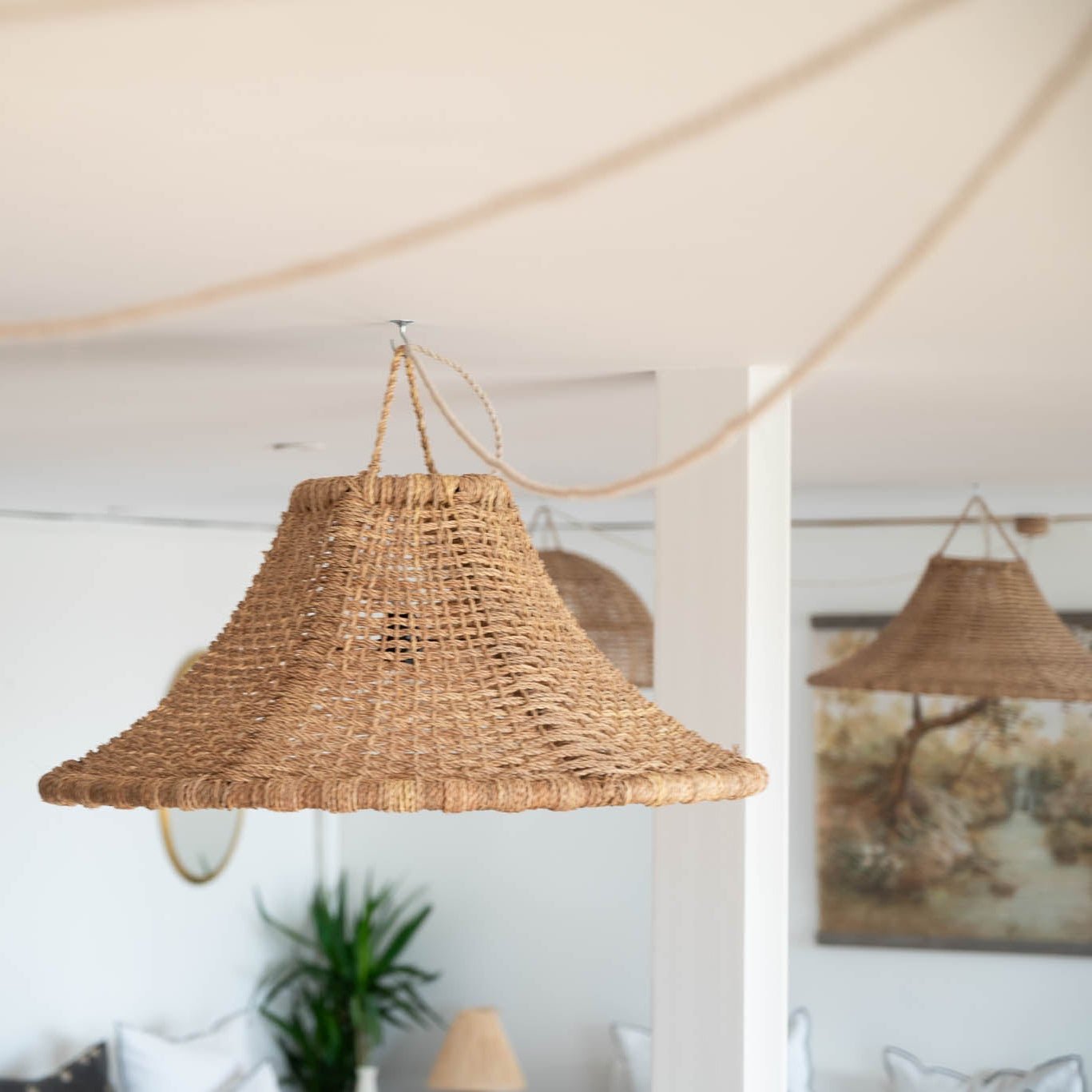 Suspension Suna en fibre naturelle - COSYDAR - DECO