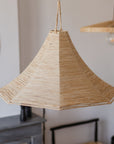 Suspension tressée en Raphia KUMO 70cm - COSYDAR