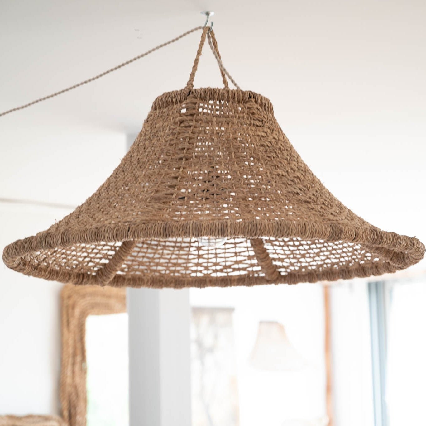 Suspension Suna en fibre naturelle - COSYDAR - DECO