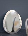 Miroir Argenté GOUTTE 24X20cm - COSYDAR
