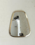 Miroir Trapézoïdale Artisanal en Maillechort - 36x30cm - COSYDAR - DECO